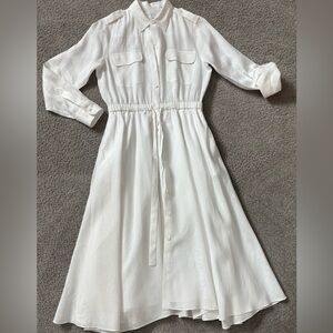 Equipment Linen Shirtdress